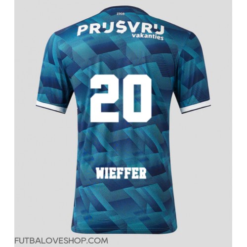 Dres Feyenoord Mats Wieffer #20 Preč 2023-24 Krátky Rukáv